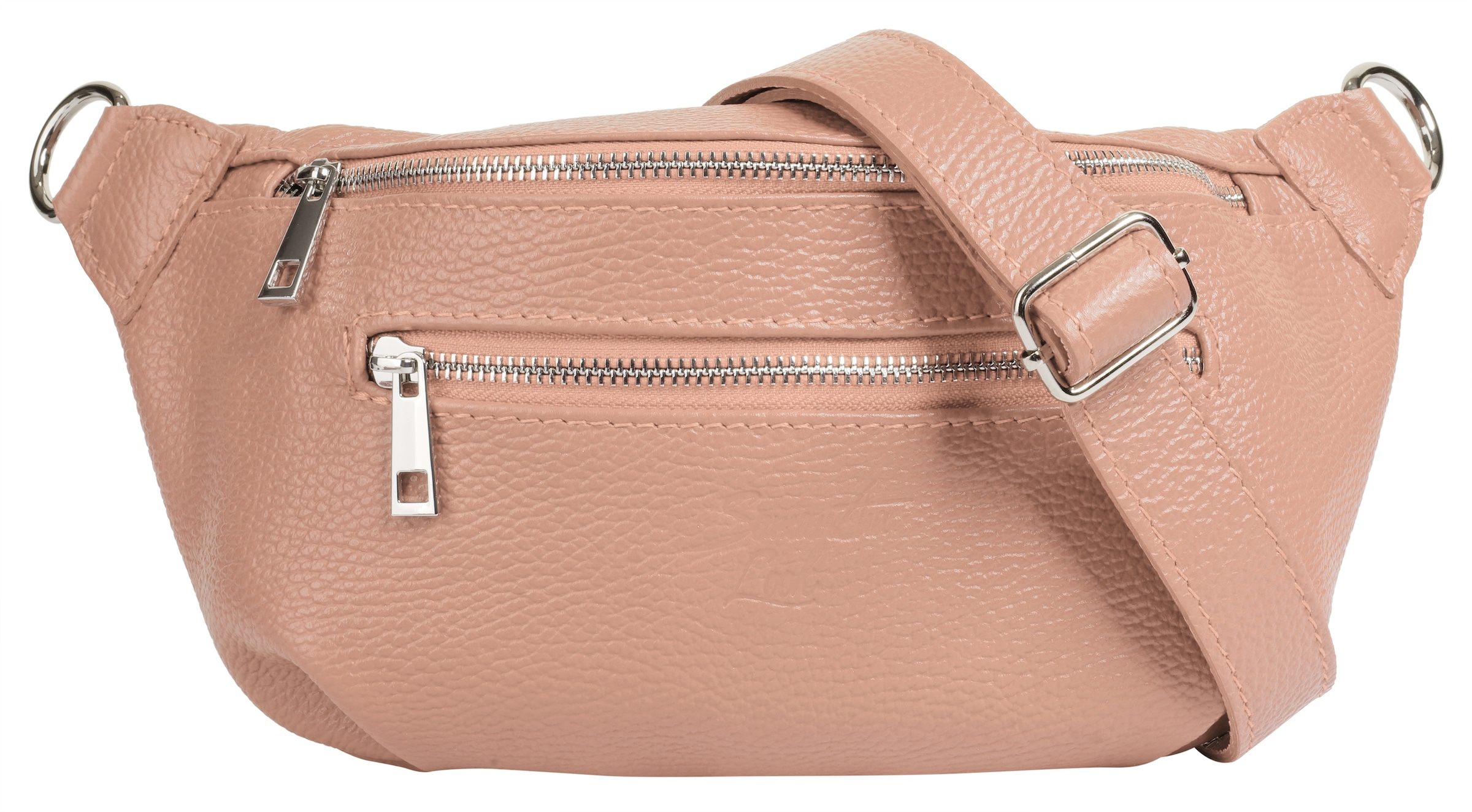 Samantha Look Gürteltasche echt Leder, Made in Italy