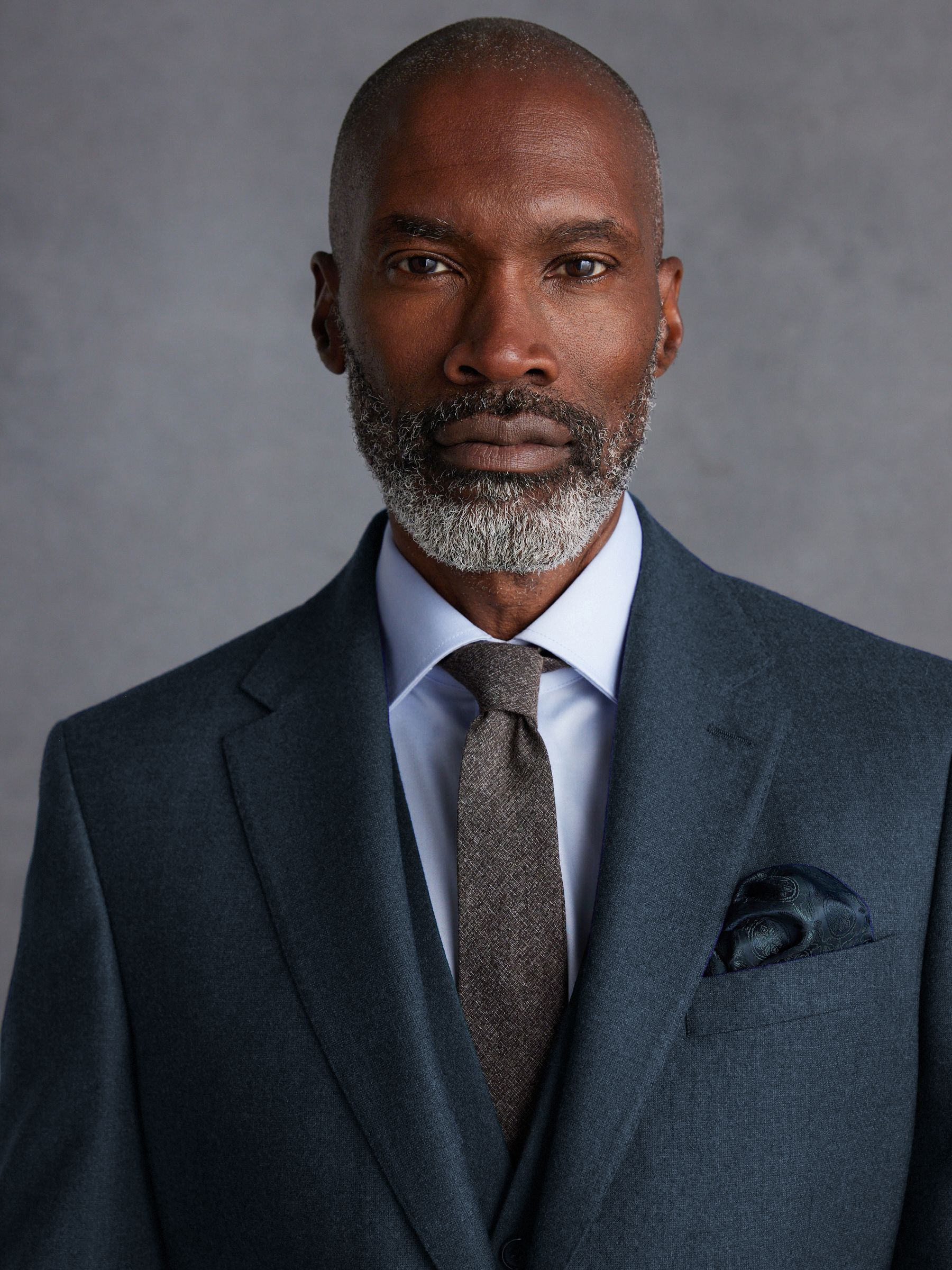 Blauw - Slim Fit - Signature Zignone Italian Wool Cashmere Blend Flannel Suit Jacket