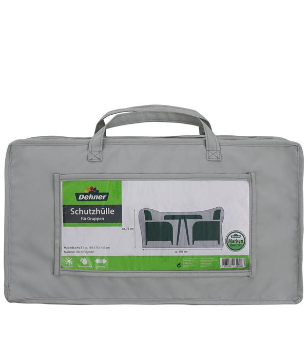 Dehner Abdeckhaube für Sitzgruppen, grau