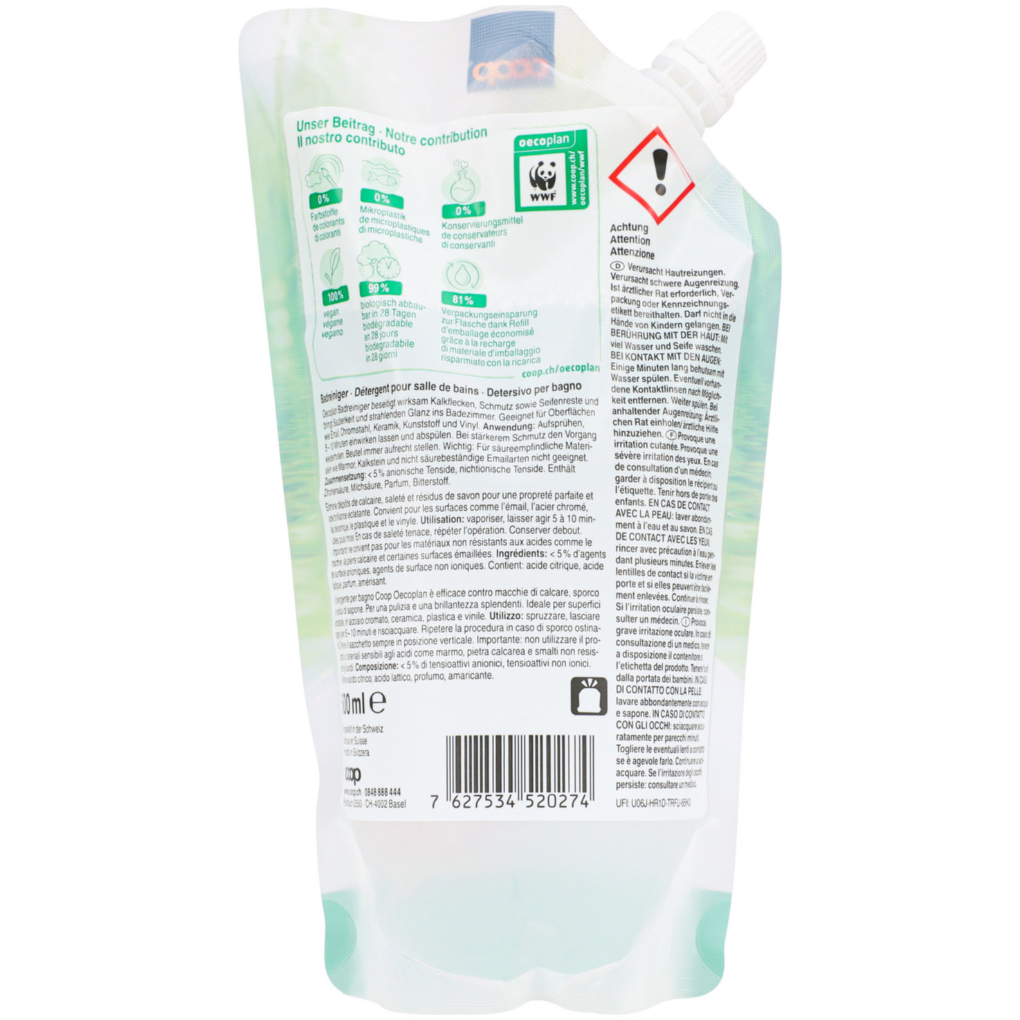 Oecoplan Badreiniger Refill