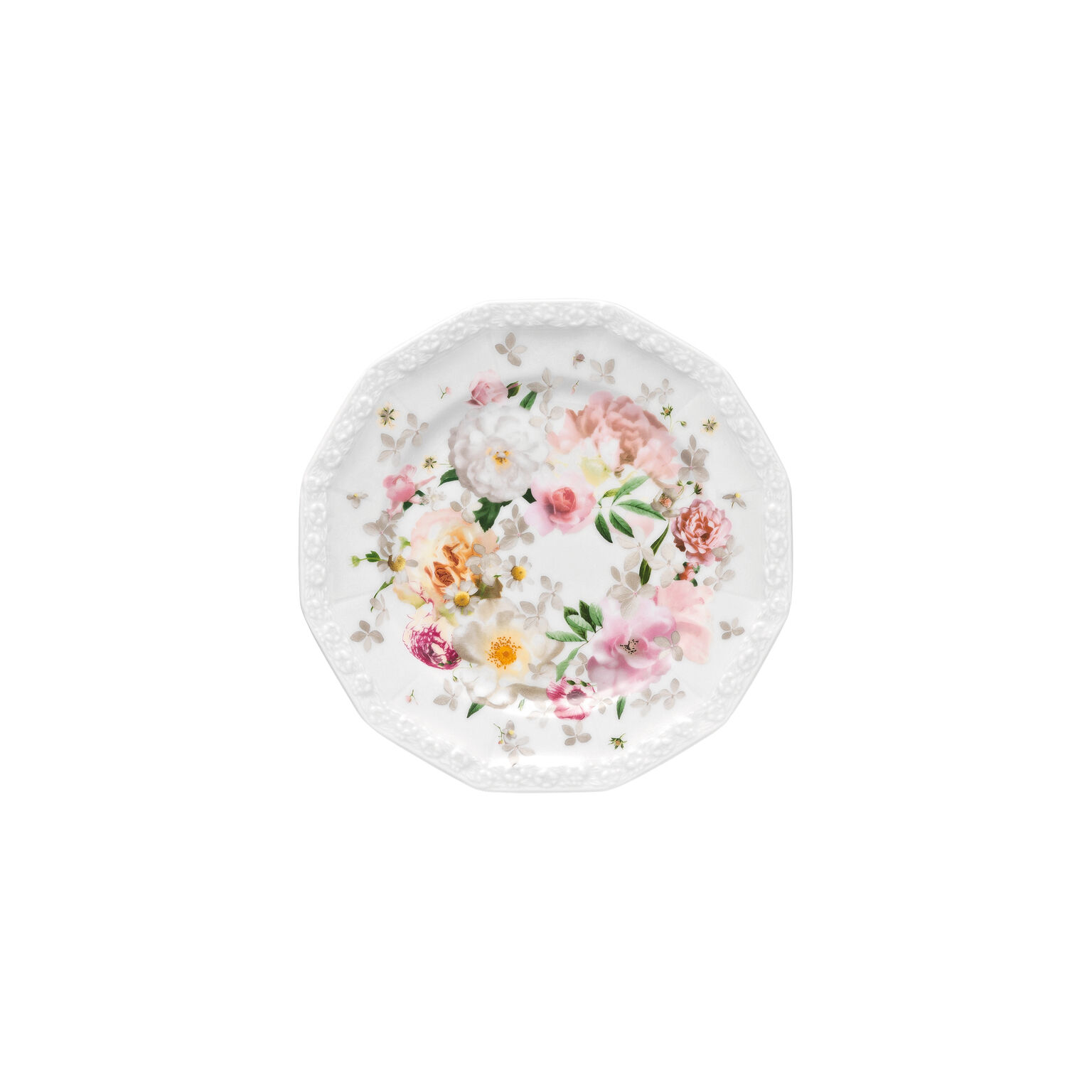 Maria Pink Rose Brotteller 17 cm