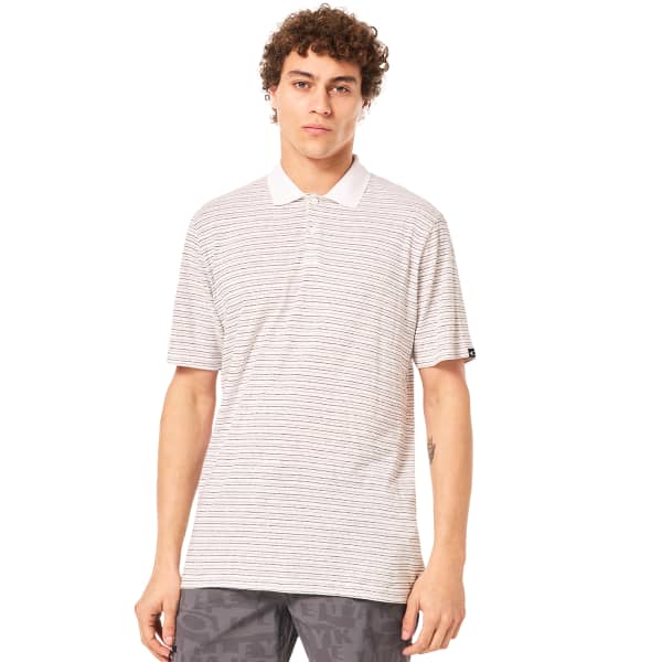 Polo OAKLEY DEBRIS STRIPE WHITE