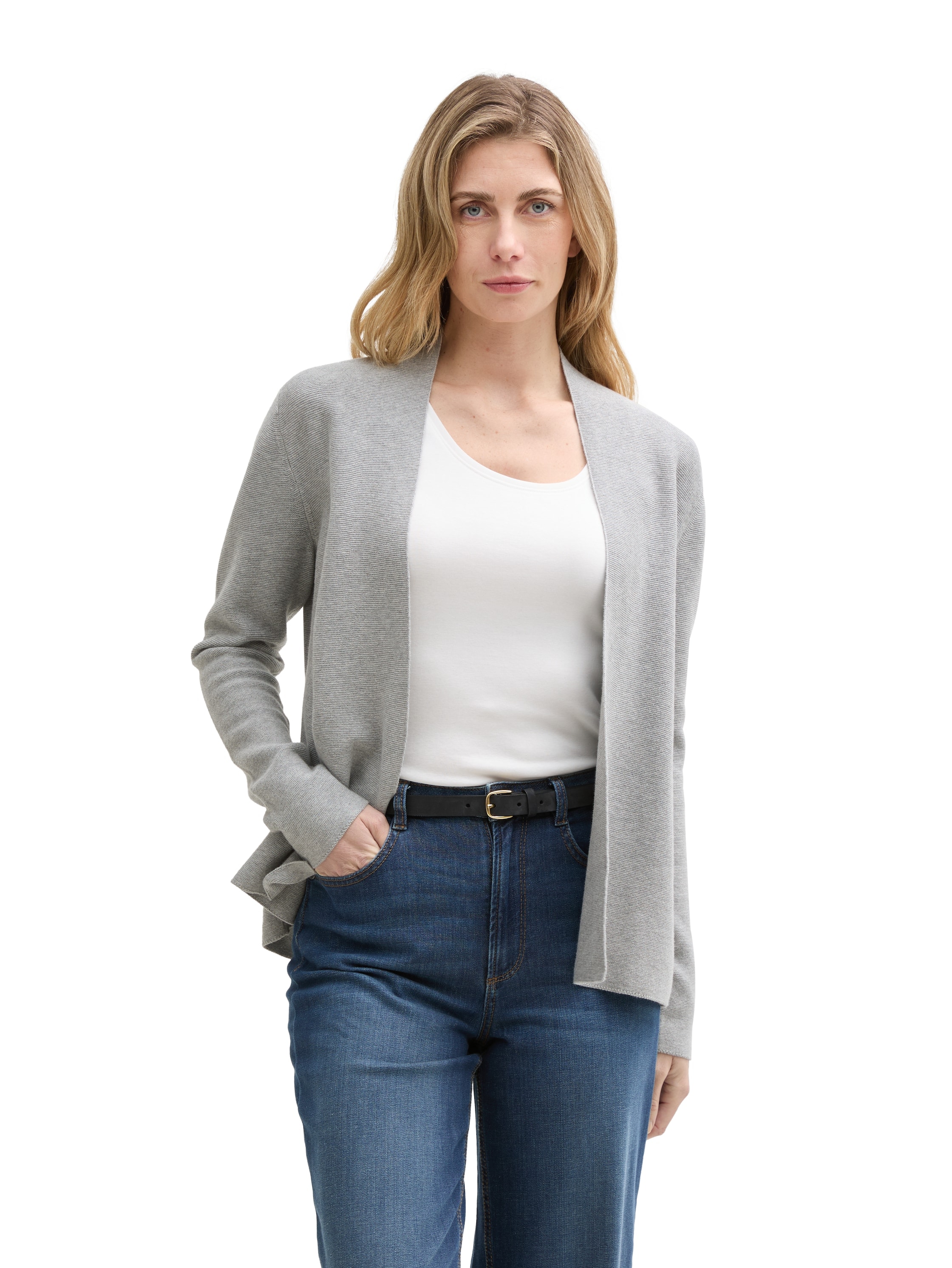 TOM TAILOR Cardigan , mit feiner Struktur