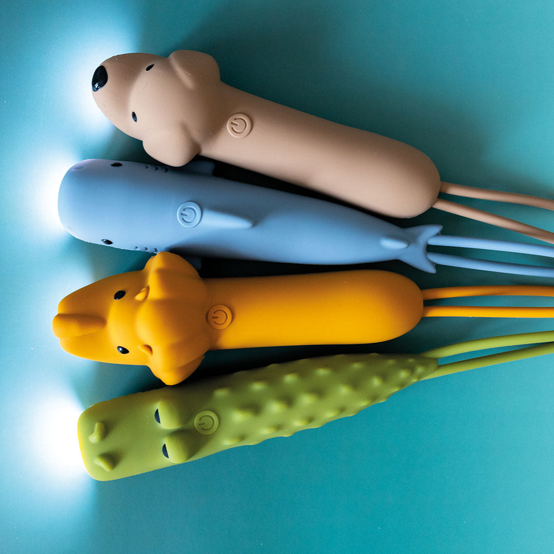 Rabbit & friends zaklamp haai