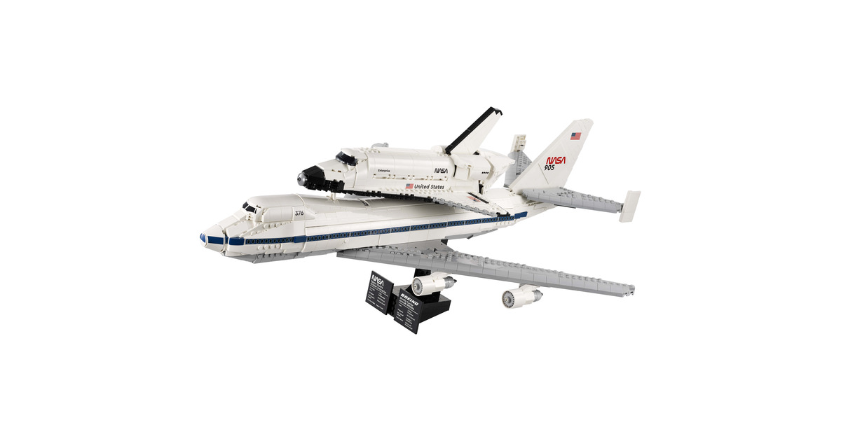LEGOIcons - Shuttle Carrier Aircraft Constructiespeelgoed  (10360)