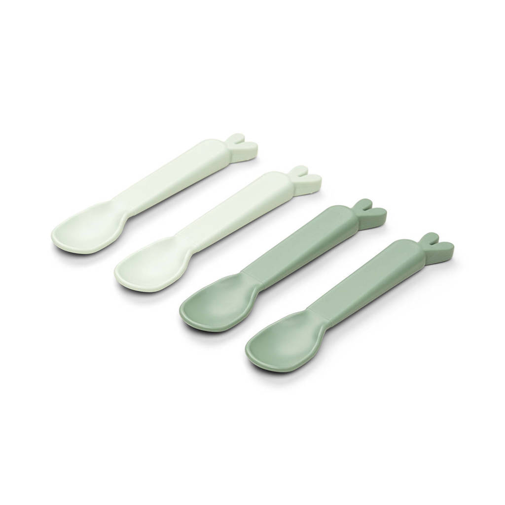 Kiddish spoon 4-pack Lalee Green