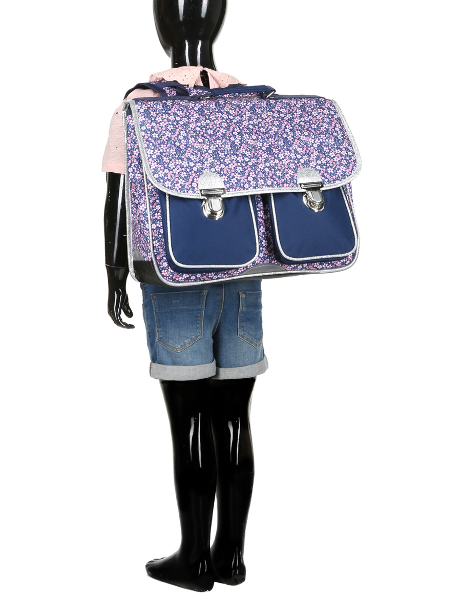 Cartable Oberthur Flowers 38 cm