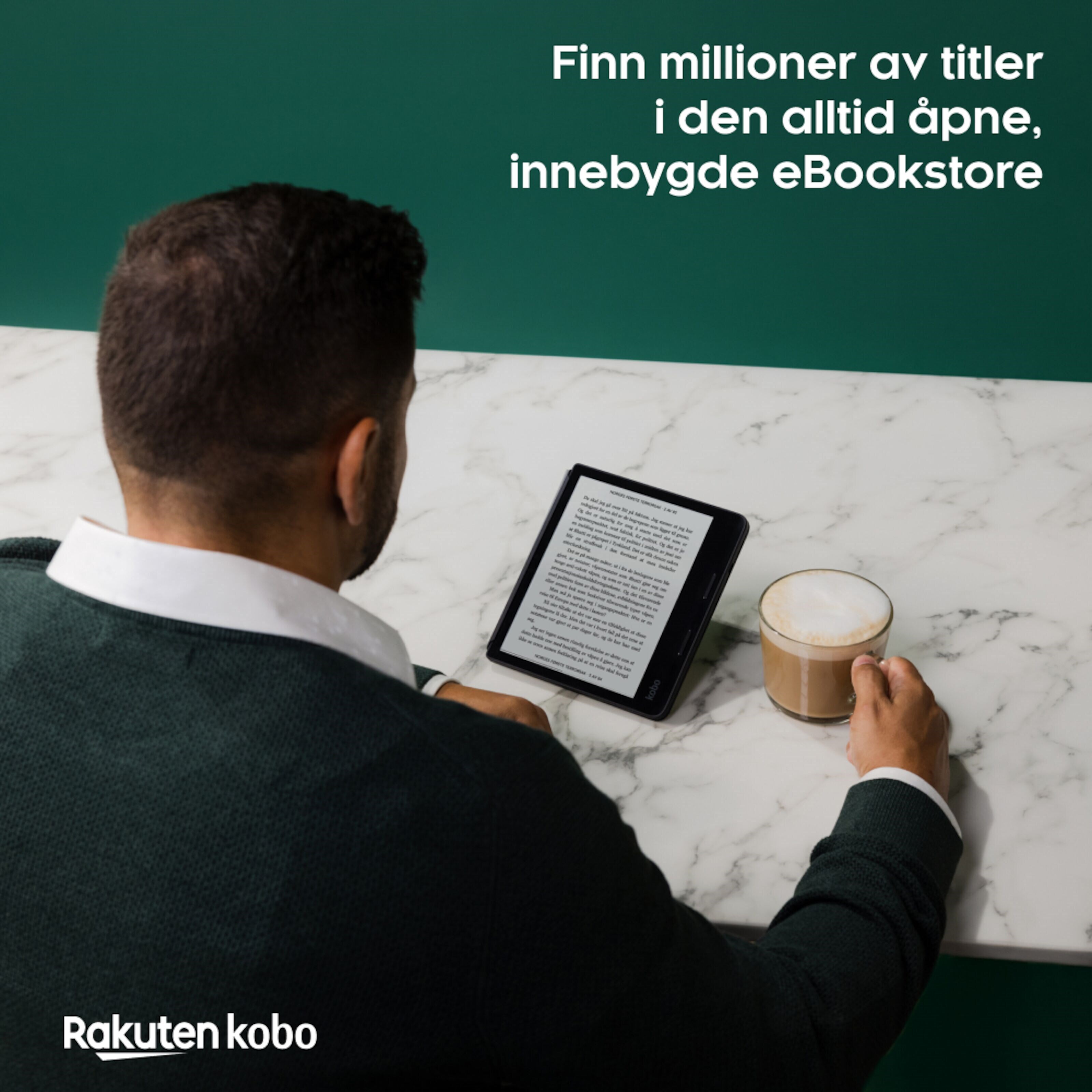 Kobo Sage Vanntett lesebrett 8” med wifi
