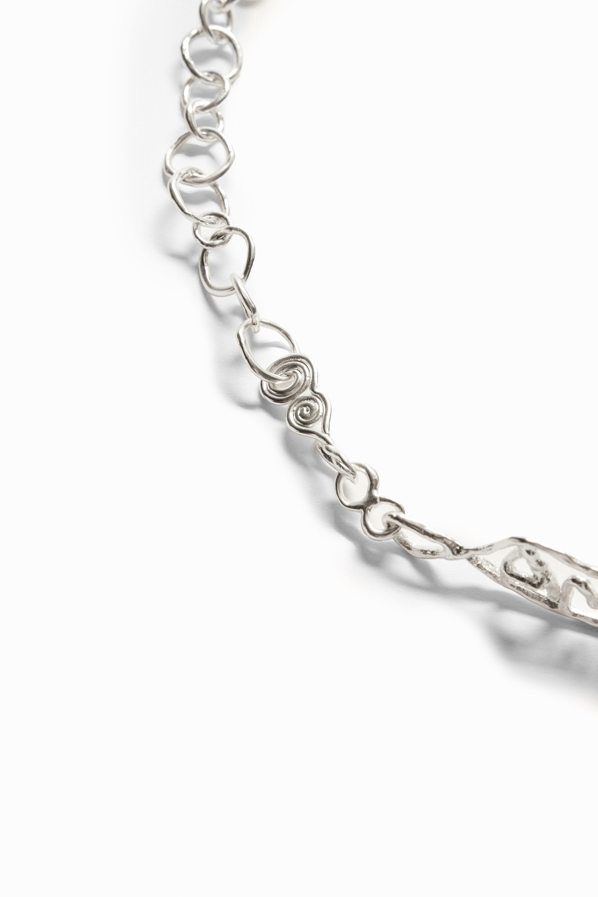 Collier cœur plaqué argent Zalio