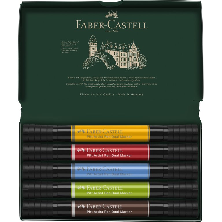 Faber-Castell Dual Marker Pitt Artist Pen, Set