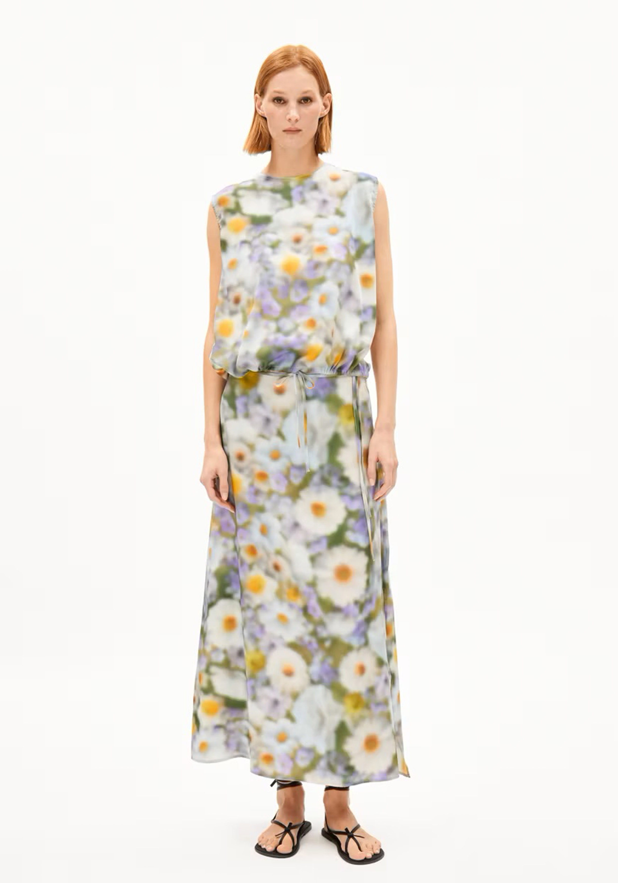 Armedangels Bluse Neraa Green Garden Seagreen