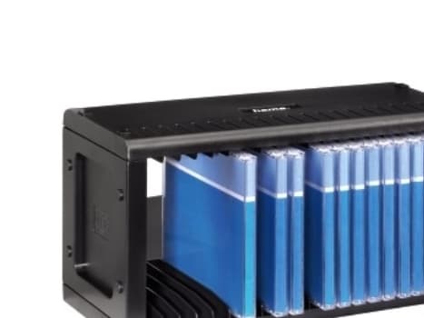 Hama CD Rack 20 - Medialager - plastikk - svart - 20 x CD