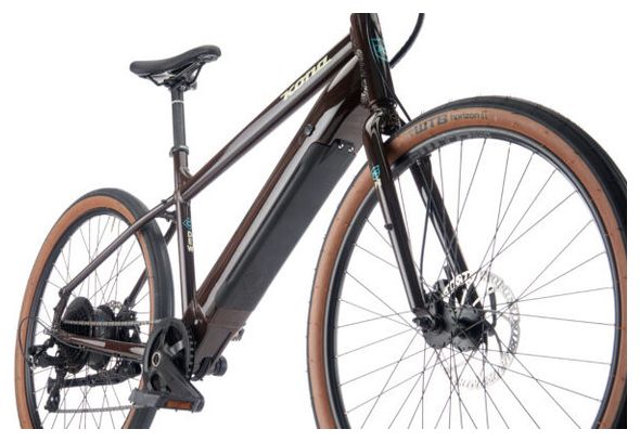 Vélo de Ville Kona Dew HD Shimano Altus 8V 418Wh 650b Marron
