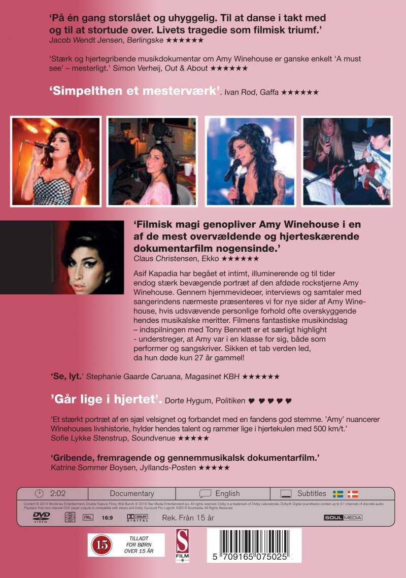 Amy Winehouse Dokumentar - DVD