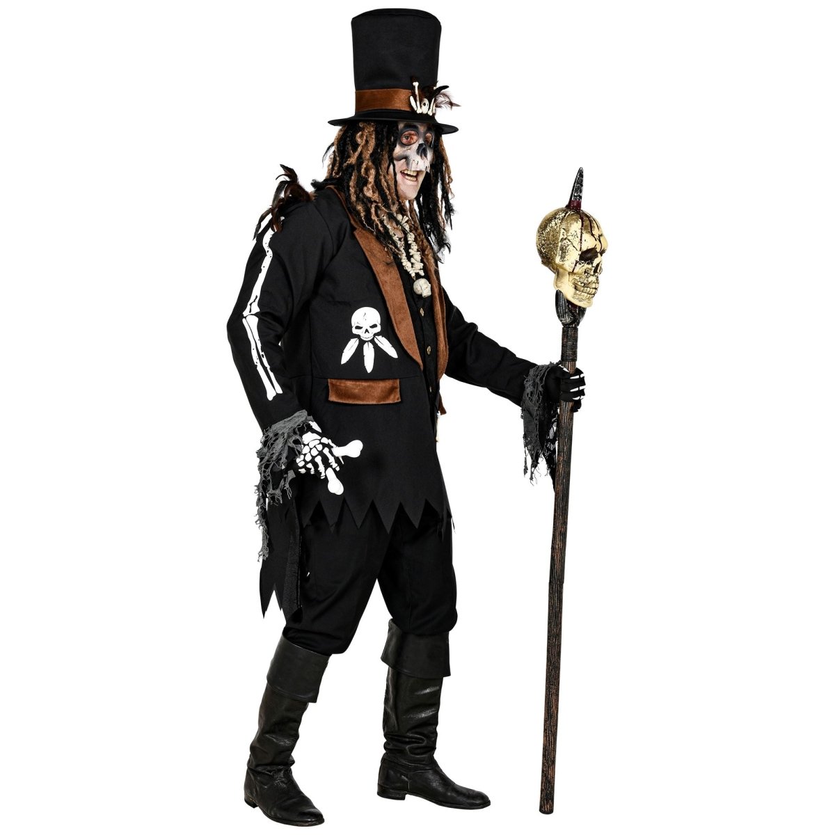 Halloween Kostuum Heren Voodoo 3 delig