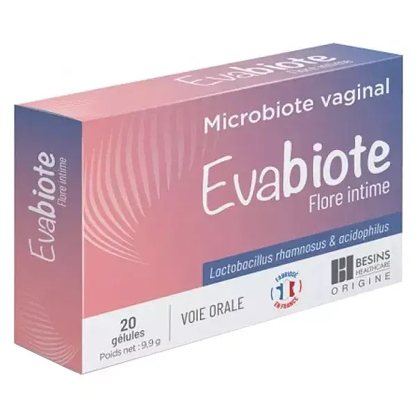 Besins Evabiote Flore Intime 20 gélules