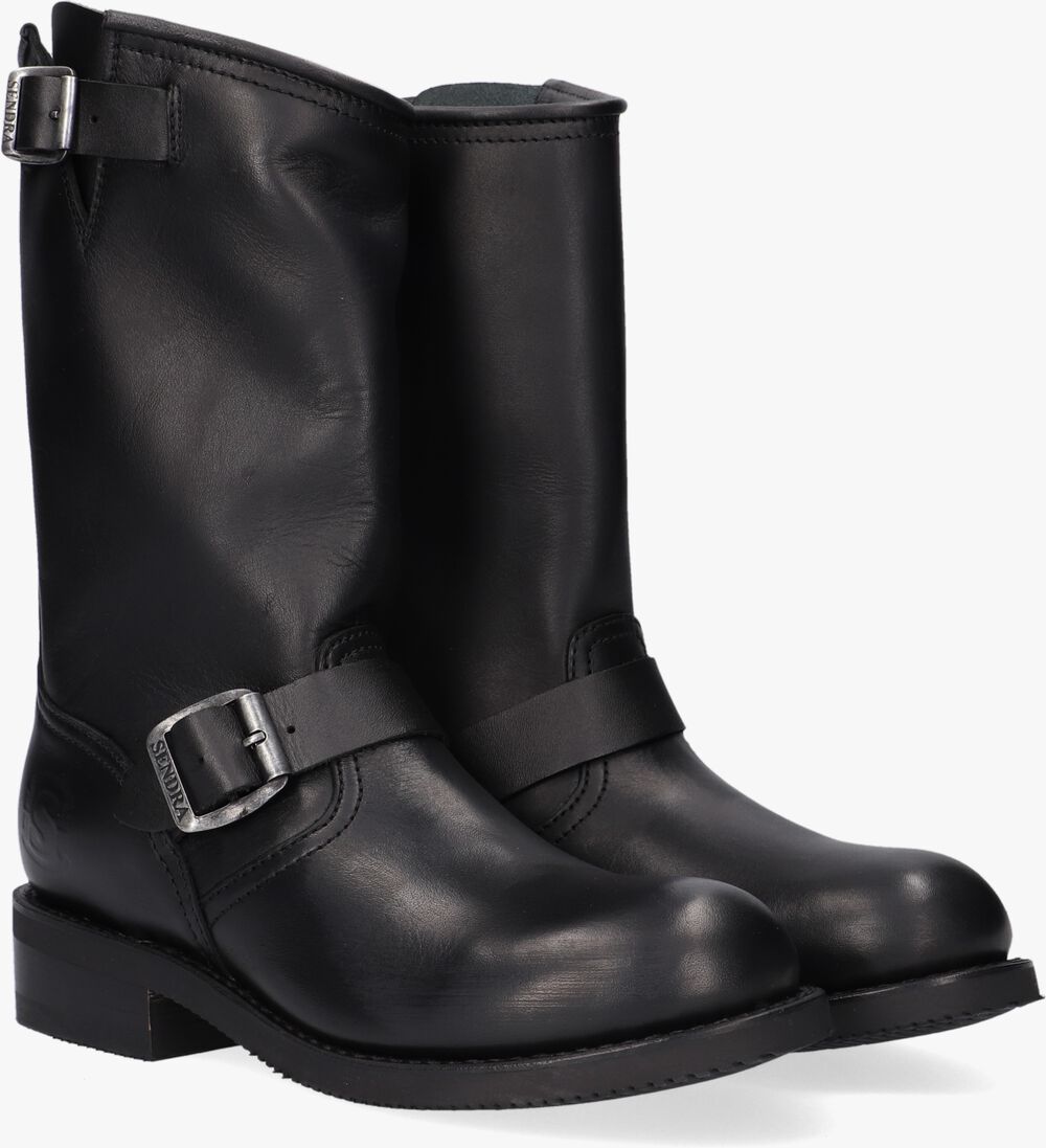SENDRA zwarte sendra biker boots 2944