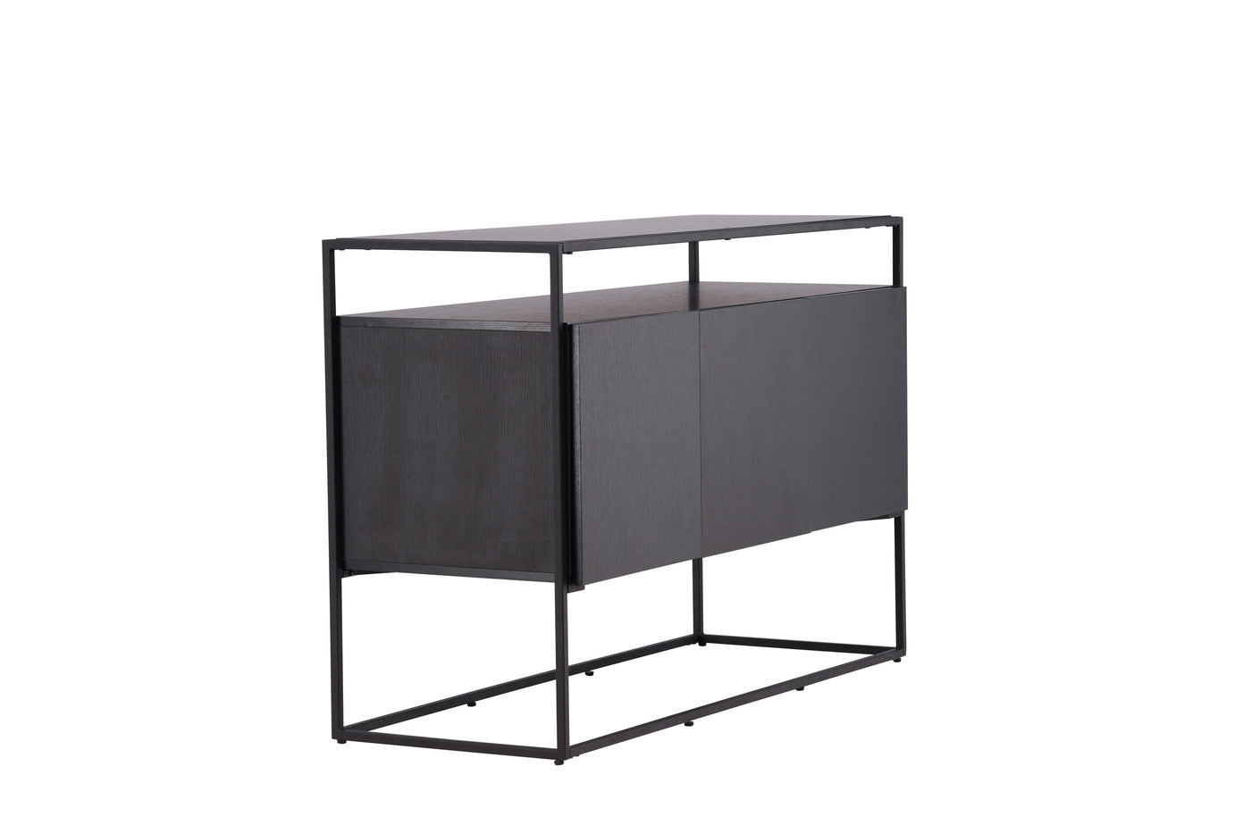 FjÃ´rd - Dressoir Zwart 120cm - MDF - Kingsport