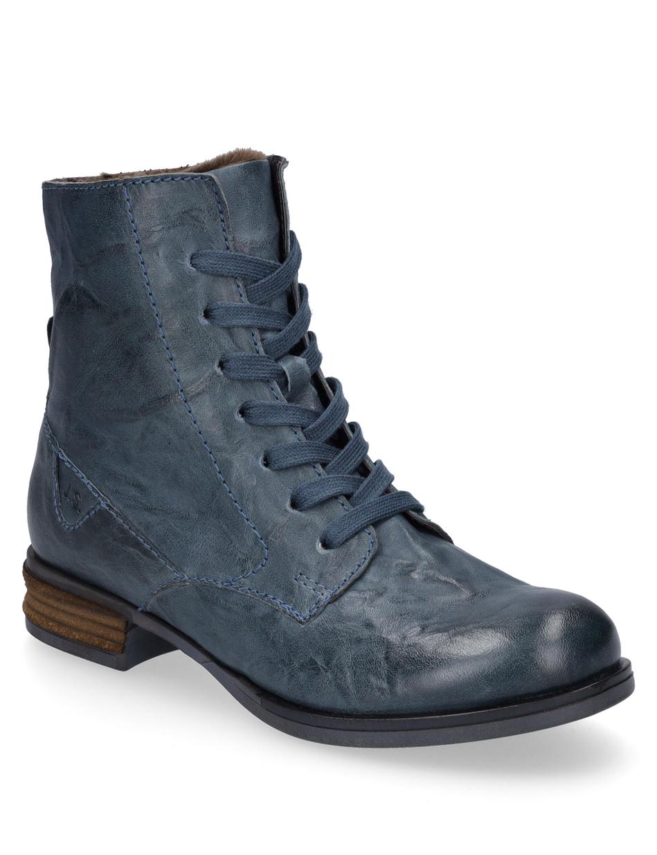 Stiefelette Sanja 01, azur