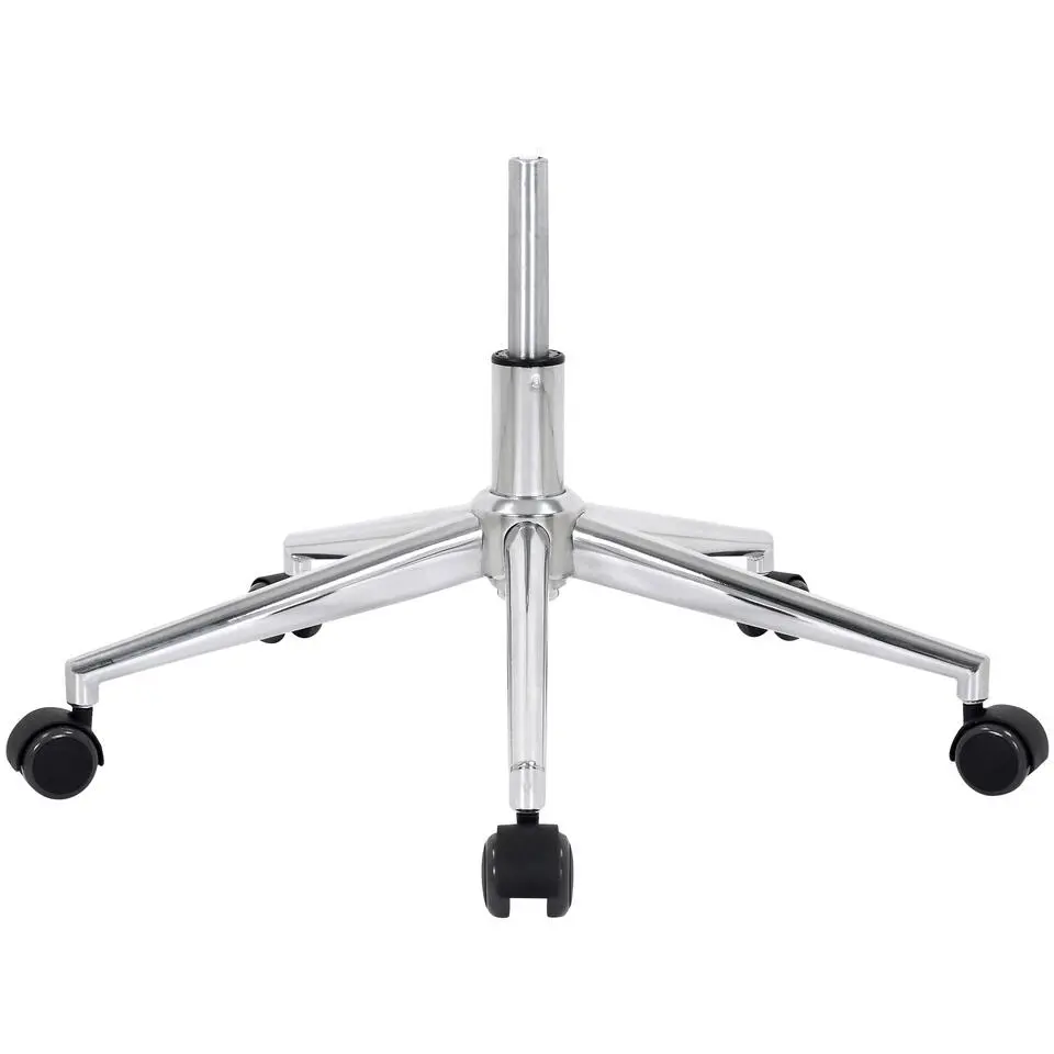 CLP Bureaustoel Melilla chroom Frame - Kunstleer - walnoot/bruin