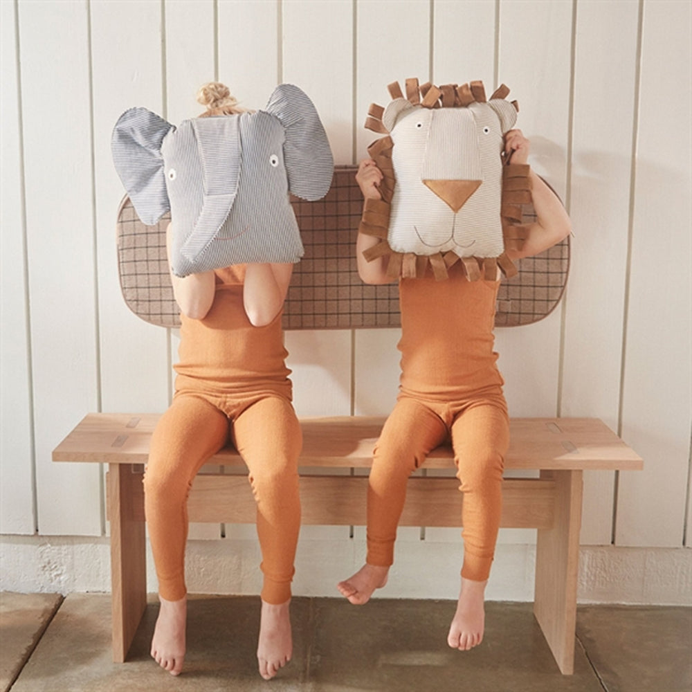 Erik Elefant Denim Pude - OYOY → Luksusbaby.dk