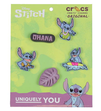Crocs Vedh?ng - Stitch Tropical - 5-pak