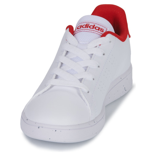 Adidas Sportswear - ADVANTAGE K - Blanc / Rouge