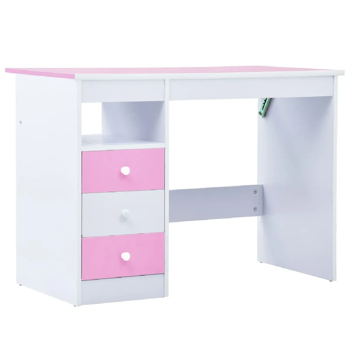 Helloshop26 Bureau enfant inclinable rose - Réglable