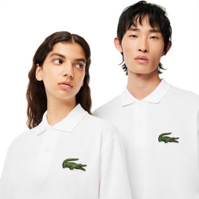 Polo à manches courtes adulte Chemise Col Bord-Cotes LACOSTE