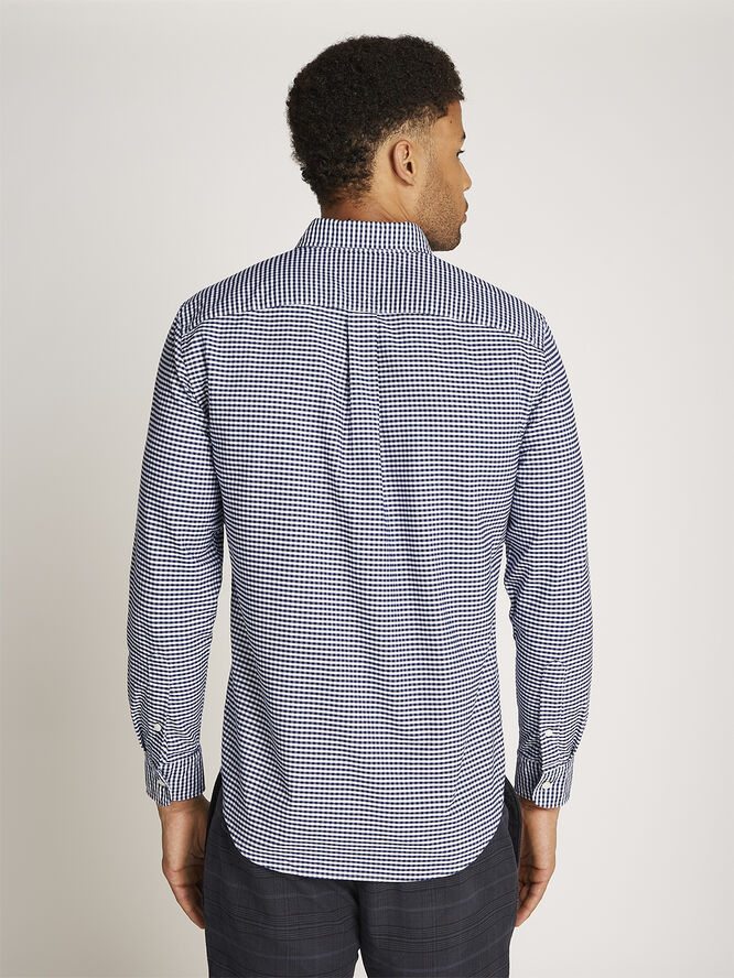 Tommy Hilfiger HERITAGE OXFORD GINGHAM RF SHIRT Desert sky / check