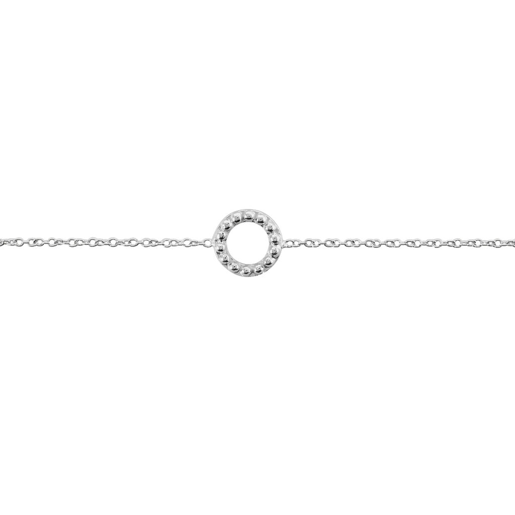 Bracelet Peytone Argent Blanc