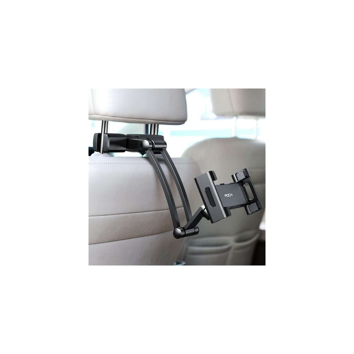 ROCK Universal Holder til bilens nakkestøtte - Mobil & Surfeplate
