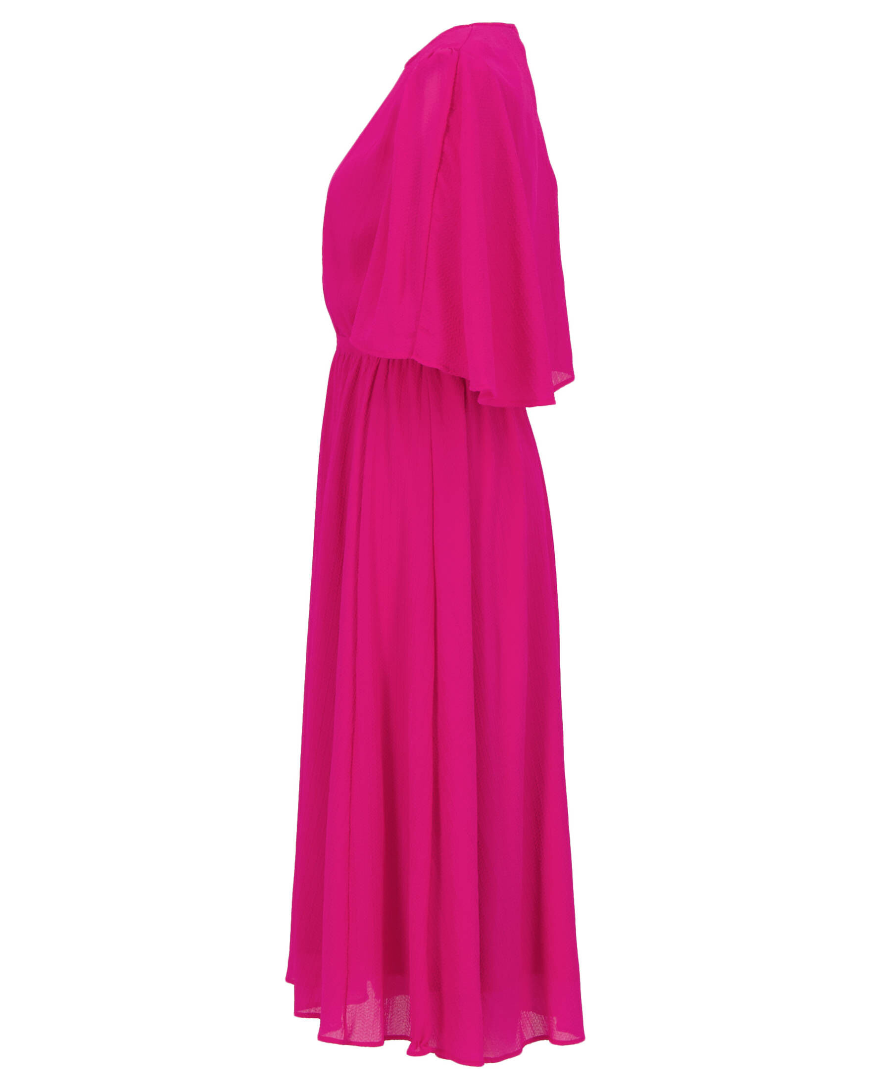 Essentiel Antwerp| Damen Midikleid mit Cape-Ärmeln