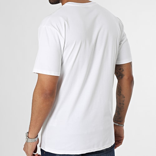 Tee Shirt Poche Blanc Beige