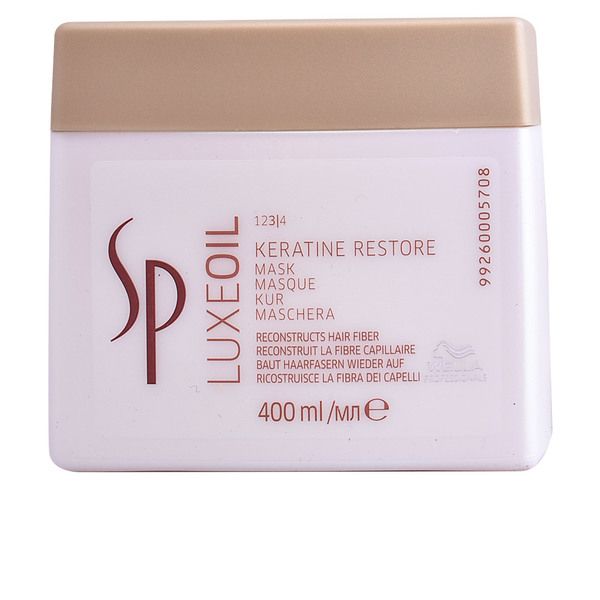 Wella SP Luxeoil Mask Keratin Restore Cabelo Danificado 400ml