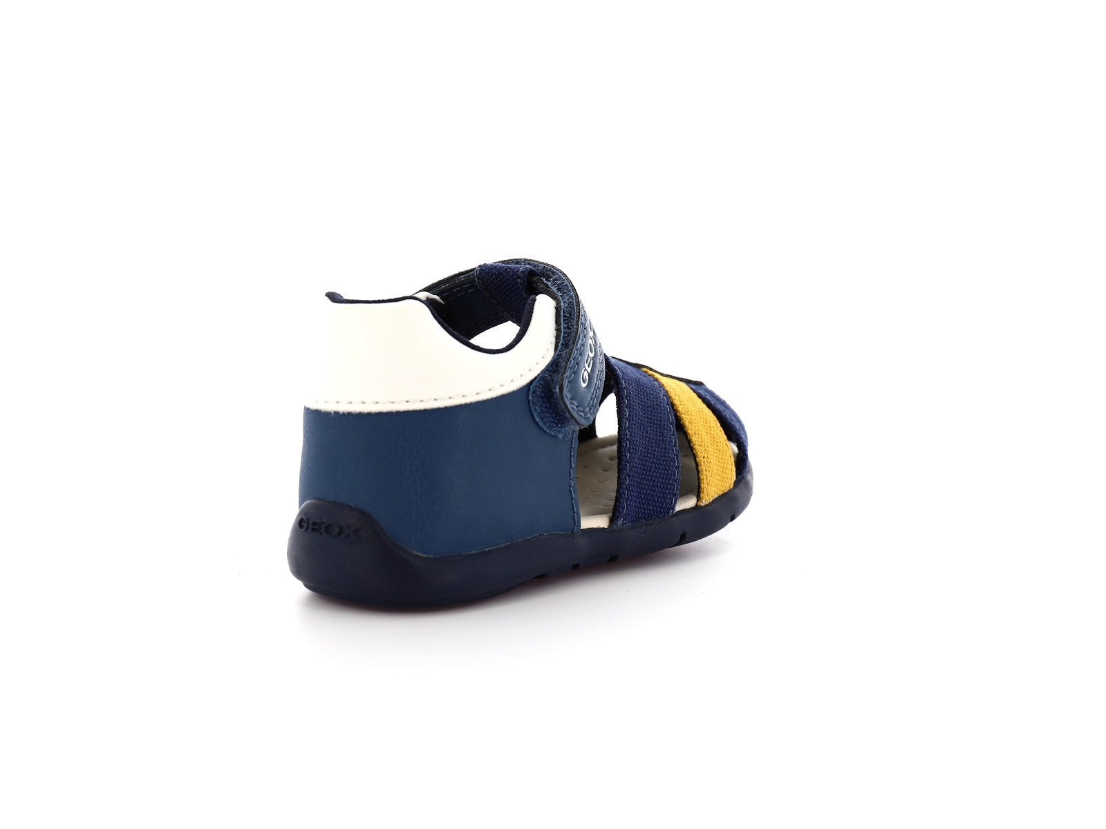 Geox-B ELTHAN BOY B451PC Matières combinées Bleu-Jaune