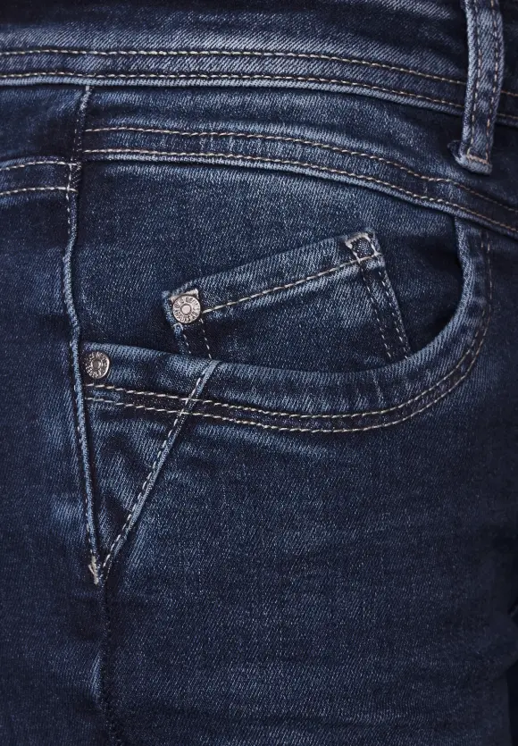 Slim Fit Thermo Jeans - authentic indigo thermo