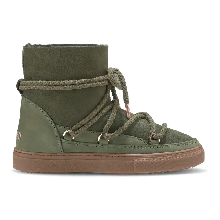 Inuikii Boots Fourrées Classic | Vert kaki