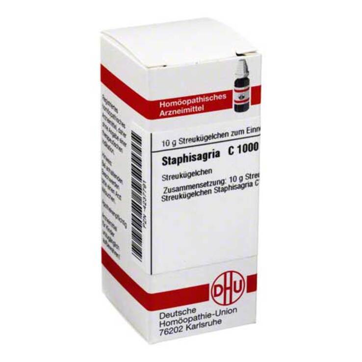 DHU Staphisagria C 1000 Globuli, 10 g