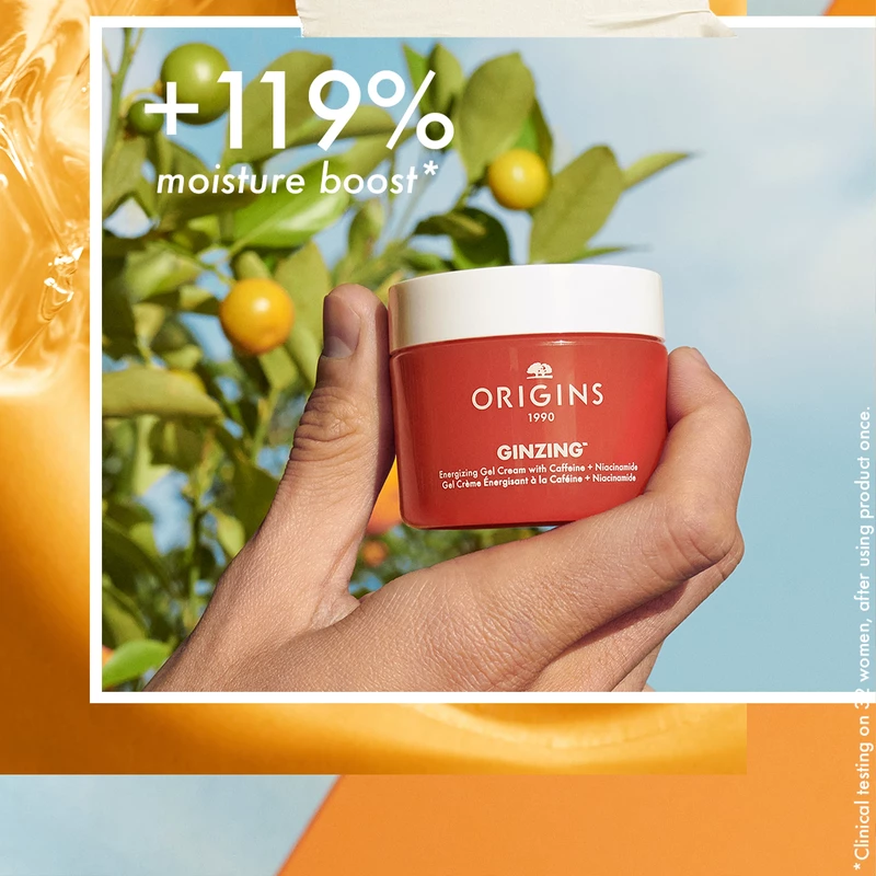 Origins Ginzing Energizing Gel Face Cream With Caffeine + Niacinamide 30 ml