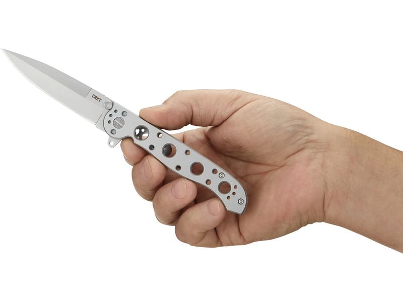 CRKT Taschenmesser Carson Silber Klappmesser