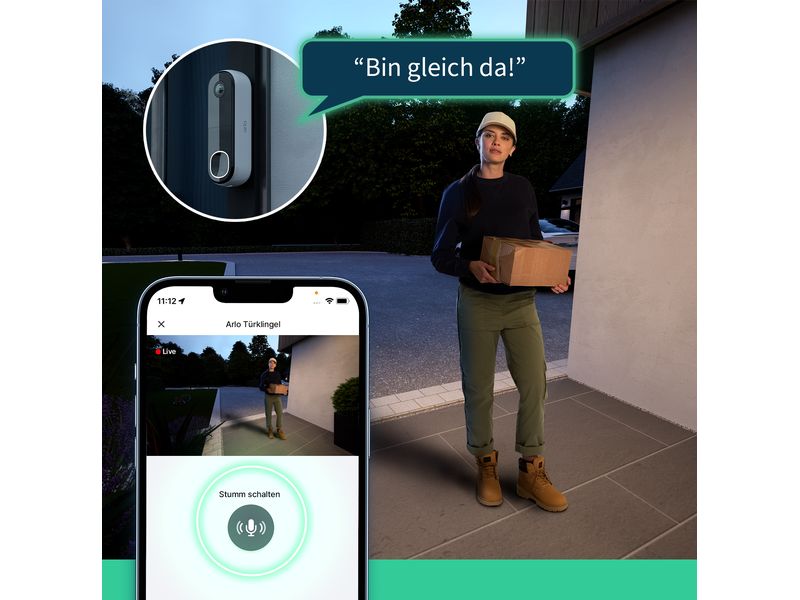 Arlo Video Doorbell HD Arlo Video-Türklingel