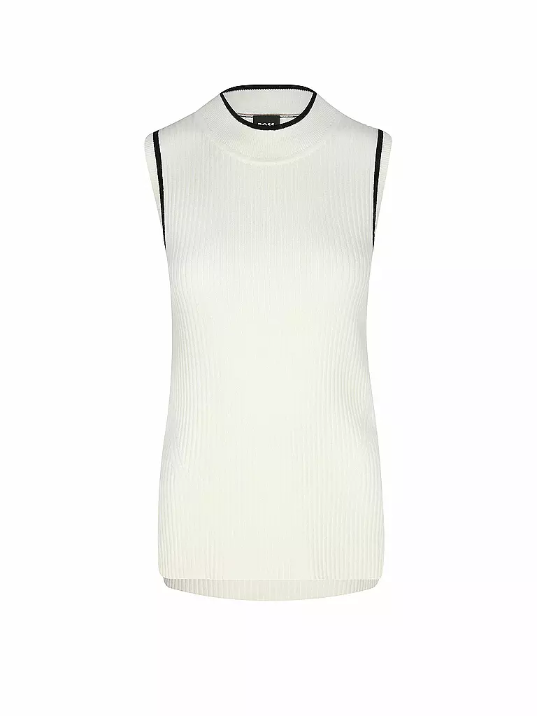 BOSS Pullover FELINDANIA weiss