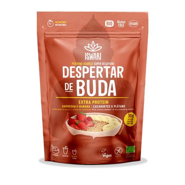 Despertar Do Buda Amendoim Banana Bio Sem Glúten