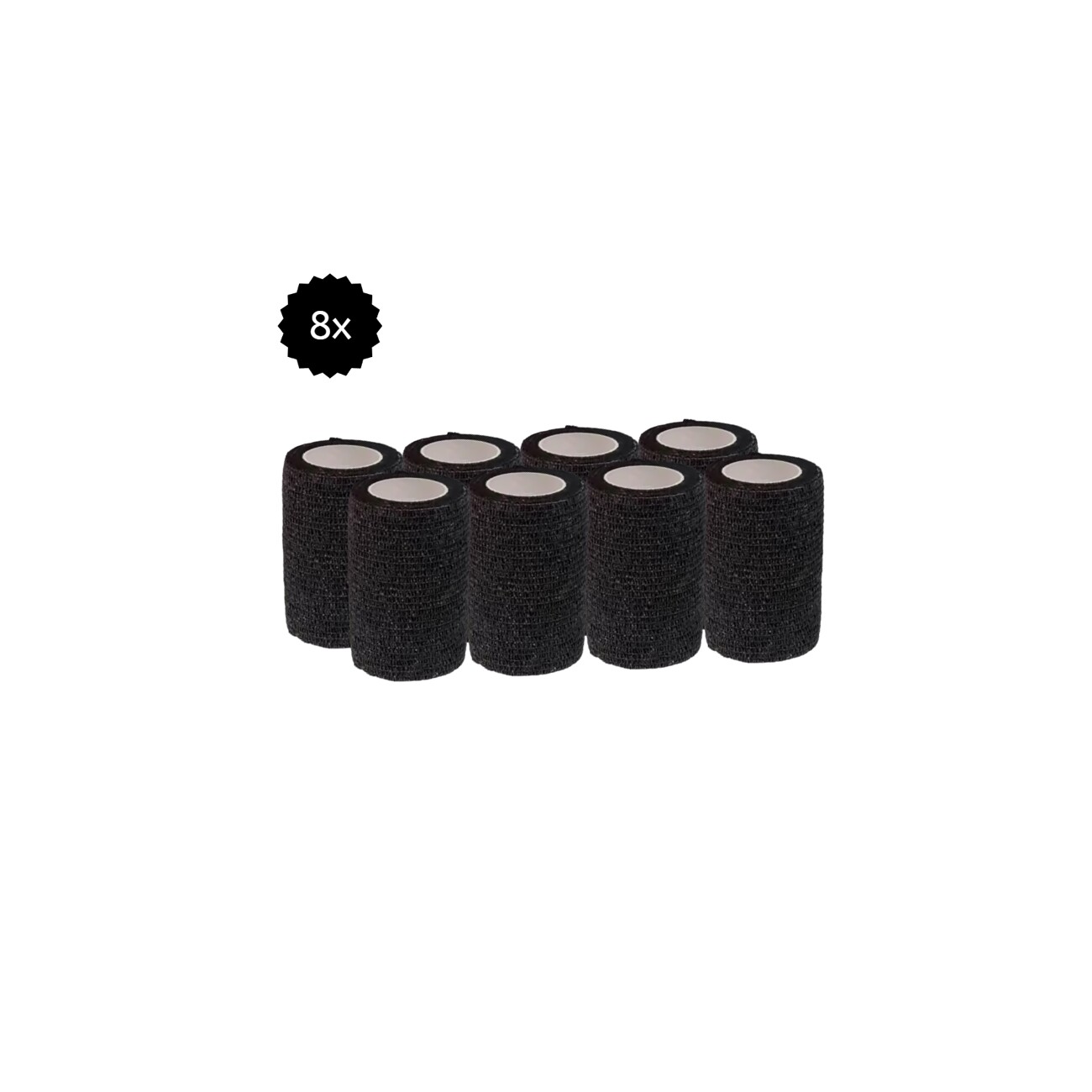 Hufeisenliebe PetPerfekt Bandagen 7,5cm x 4,5m 8 schwarz