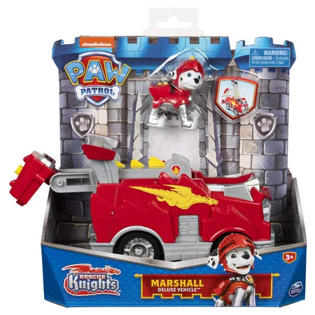 Spin Master Paw Patrol - Knights Basic Vehicles Sortiment, 1 Stück, 6-fach sortiert