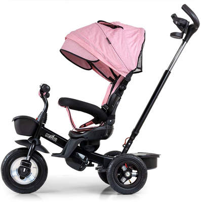 Milly Mally Movi 5-i-1 Trehjulssykkel, Svart/Rosa