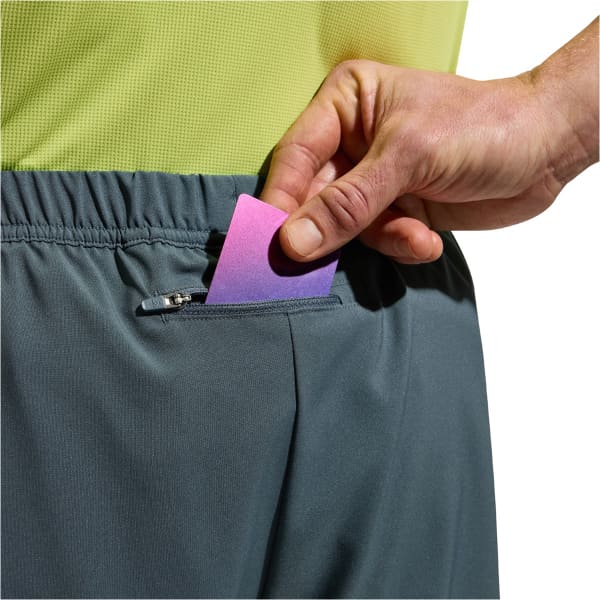 Short running ODLO SHORT ZEROWEIGHT 5 INCH DARK SLATE