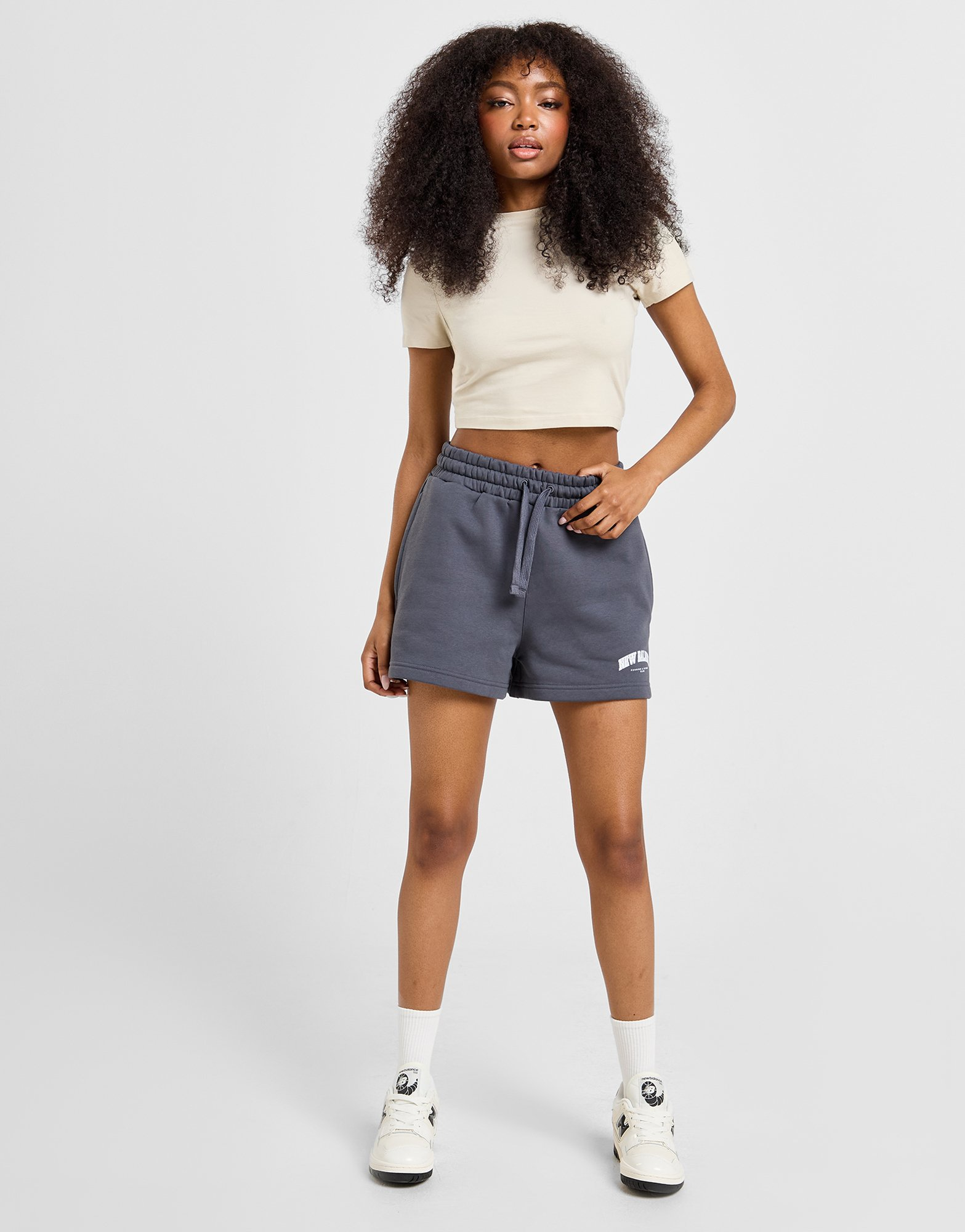 New Balance Short Logo Femme
