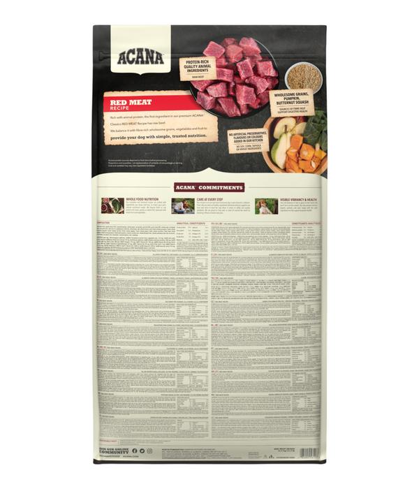 ACANA Trockenfutter für Hunde Classics Red
